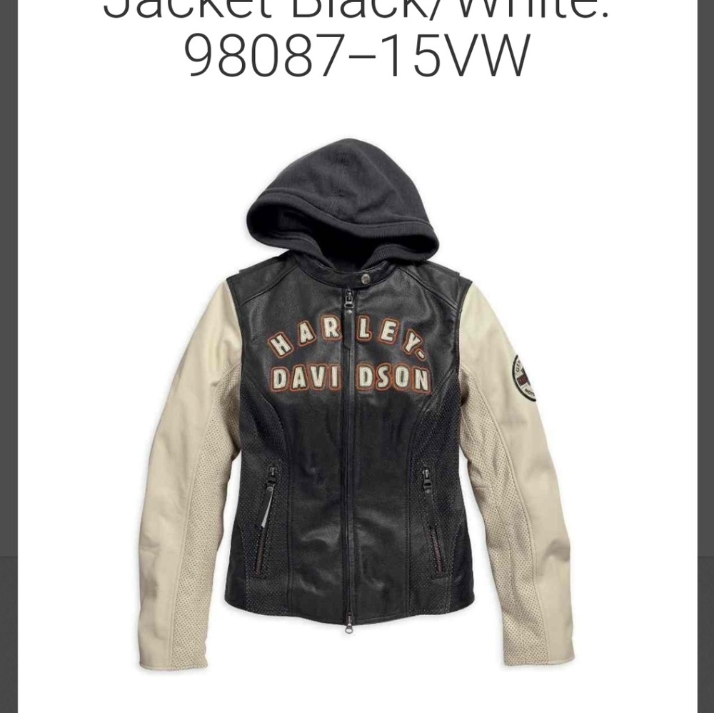 Harleydavidson leather jacket 3 in 1
